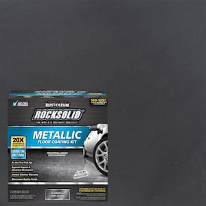80 oz. Gunmetal Metallic Garage Floor Kit (2-Pack)