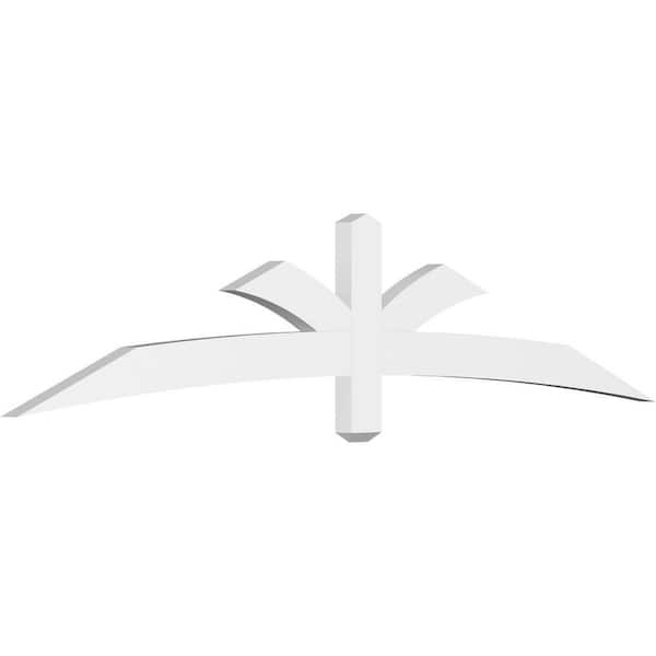 Ekena Millwork Davenport 84 in. W x 17.5 in. H x 2 in. D Signature Polyurethane Bracket