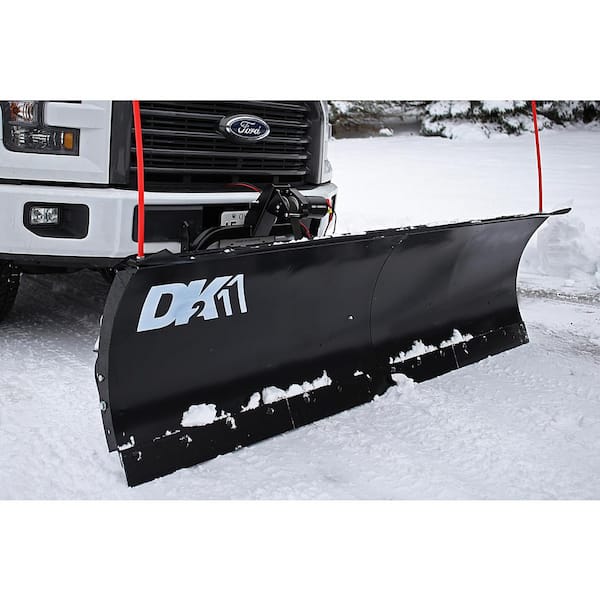 DK2 Rampage II 82 in. x 19 in. Snow Plow for Trucks and SUV (Requires  Custom Mount - Sold Separately) RAMP8219 - The Home Depot