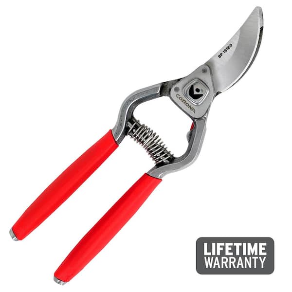 Corona ClassicCUT 1 in. Cut Capacity High Carbon Steel Blade with Full Steel Core Handles Branch and Stem Pruner