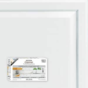 1 qt. Satin Pure White Interior Cabinet Paint Kit