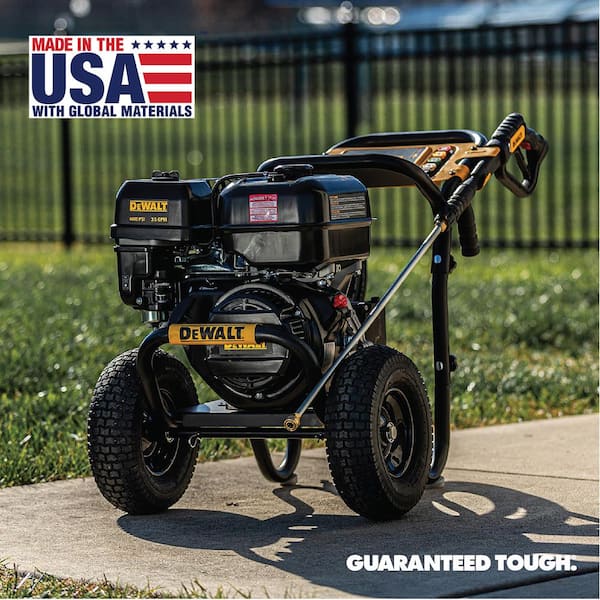 DEWALT 4000 PSI 3.5 GPM Cold Water Gas Pressure Washer with DeWalt 338cc Engine DXPW61373