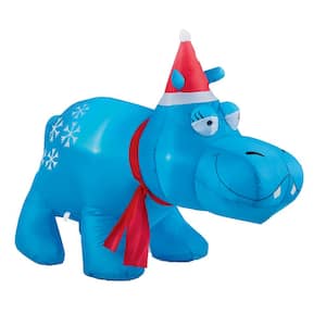 3.5 ft. W x 2.6 ft. H Hippo Inflatable Airblown