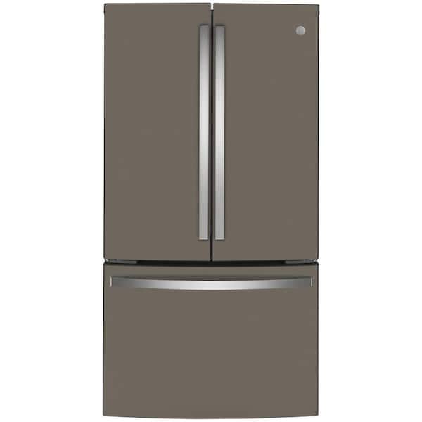 GE 23.1 cu. ft. French Door Refrigerator in Slate, Fingerprint Resistant, Counter Depth and ENERGY STAR