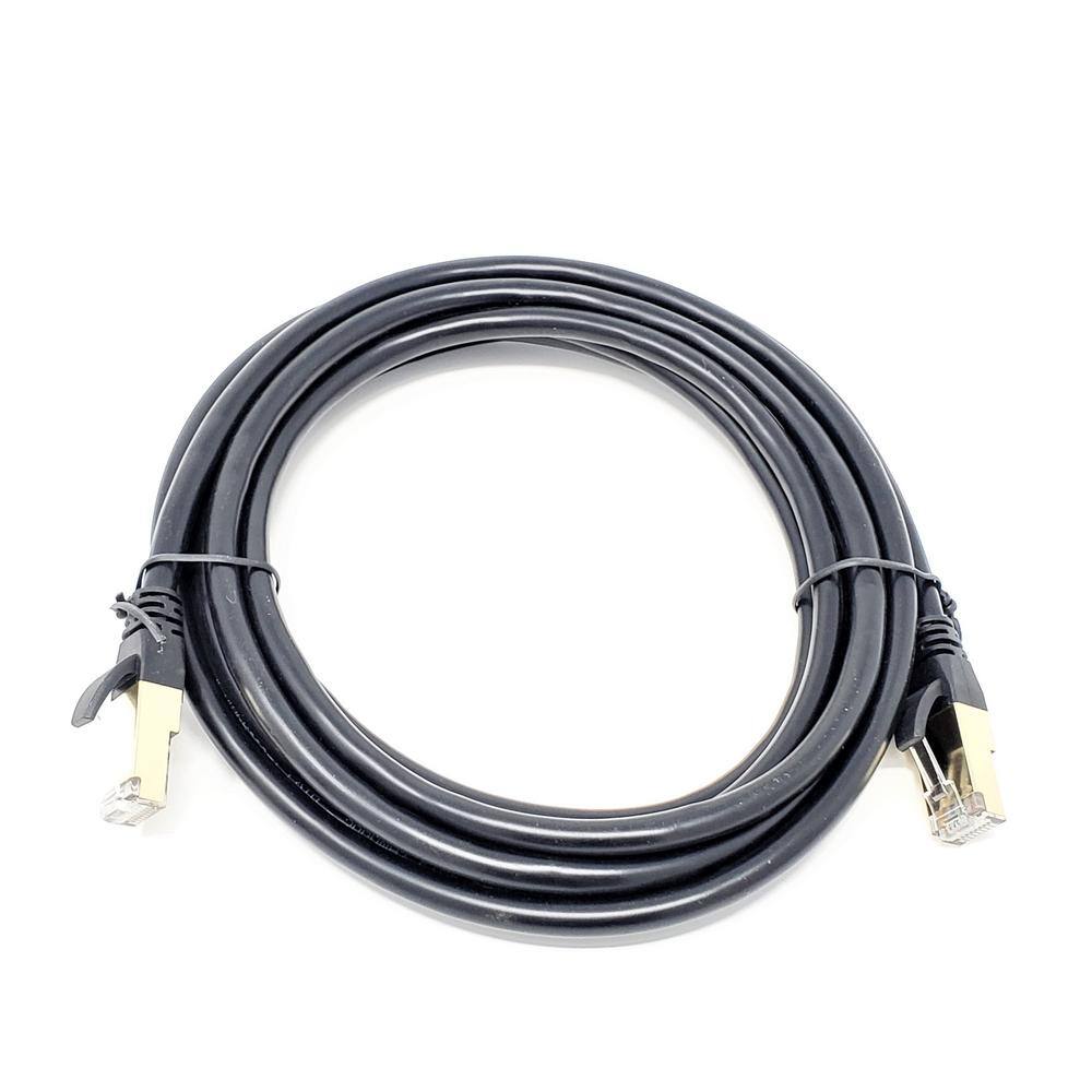 Micro Connectors, Inc 10 ft. CAT 8 SFTP 26AWG Double Shielded RJ45