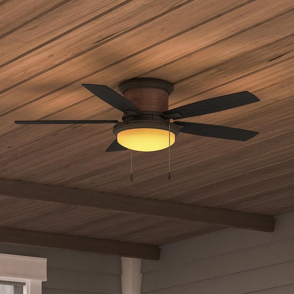 Hampton Bay Roanoke 48 in. Indoor/Outdoor Wet Rated Natural Iron