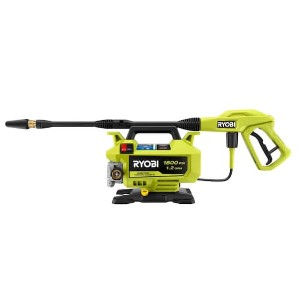 RYOBI 1800 PSI 1.2 GPM Cold Water Corded Electric Pressure Washer
