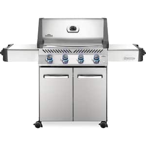 Prestige 500 4-Burner Natural Gas Grill in Stainless Steel