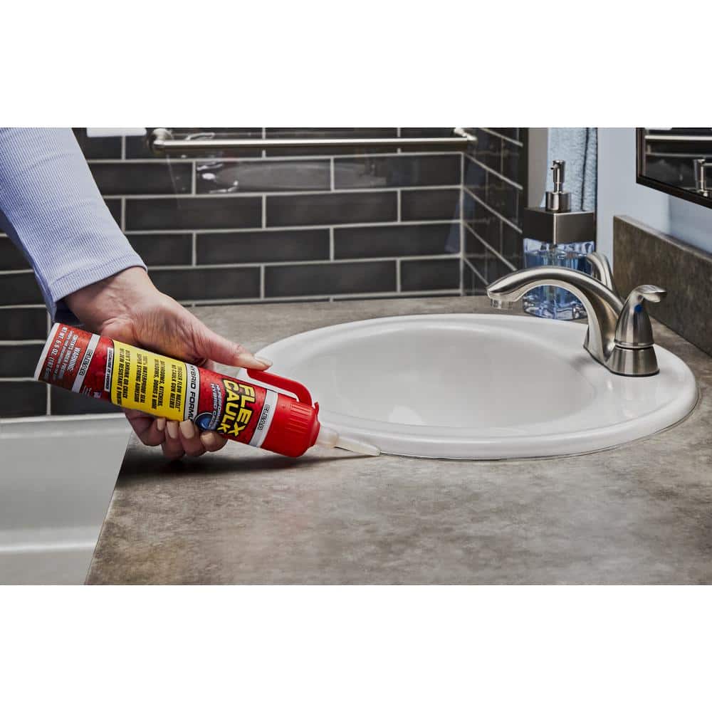 Flex Caulk Clear 6.6 oz Hybrid Polymer Sealant