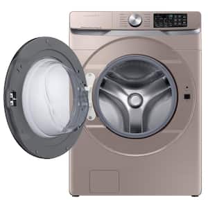 4.5 cu. ft. Smart High-Efficiency Front Load Washer with Super Speed in Champagne