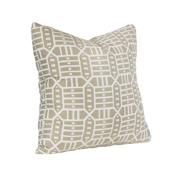 Re:canvas Arco High Square Pillow – Quiet Town