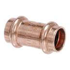 ProPress 1/2 in. Press Copper Coupling Fitting with Stop (10-Pack)