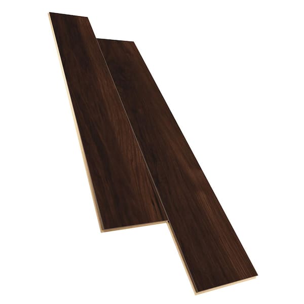 Krono Original Brook Penfold Hickory 12 mm T x 8 in. W Waterproof Laminate Wood Flooring (15.9 sqft/case)