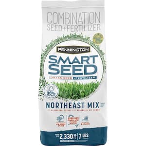 Smart Seed Northeast 7 lb. 2,330 sq. ft. Grass Seed and Lawn Fertilizer