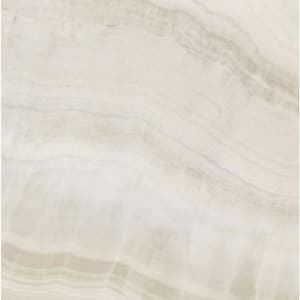 Onix Perola Beige PO 24 in. x 24 in. Glazed Porcelain Floor and Wall Tile (3.74 sq. ft./each)