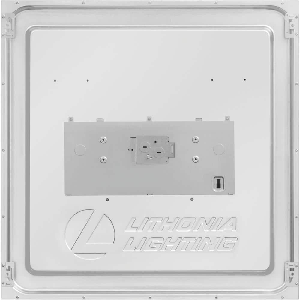 White Aluminum 24" x 24" LED Flat Panel Light