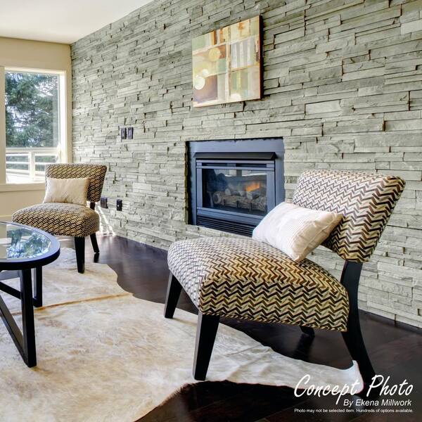 Ekena Millwork Universal Outside Corner for StoneWall Faux Stone Siding  Panels PNUOC03X48CO - The Home Depot