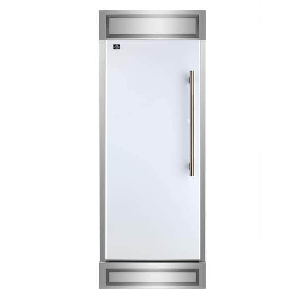 Forno Maderno 28 in. Built-In Convertible Refrigerator, Left Swing, Decorative Grill