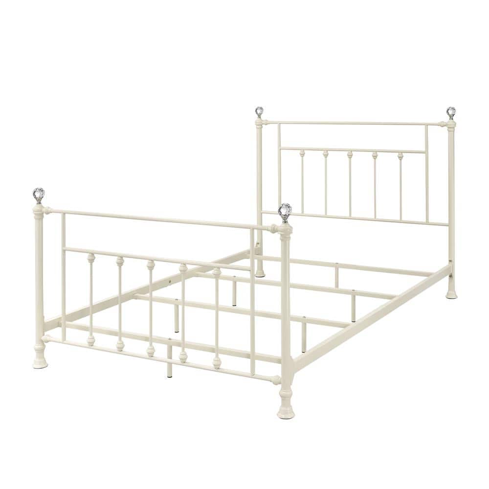 Metal pole bed frame discount