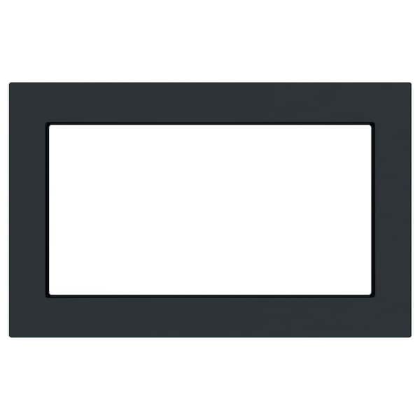 27 in. Built-In Trim Kit in Black Slate, Fingerprint Resistant