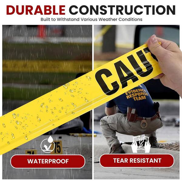 Pyle 6 Pieces 200 Meters Long Tape Roll Suitable for Wide Range of