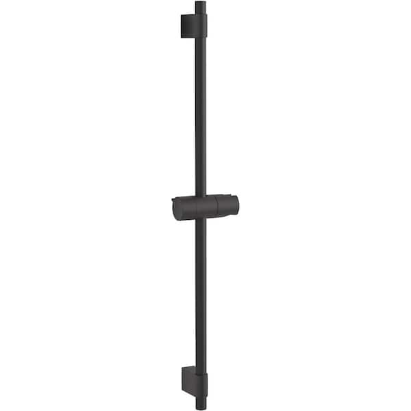 KOHLER Awaken 1-Spray 24 in. Shower Slidebar in Matte Black
