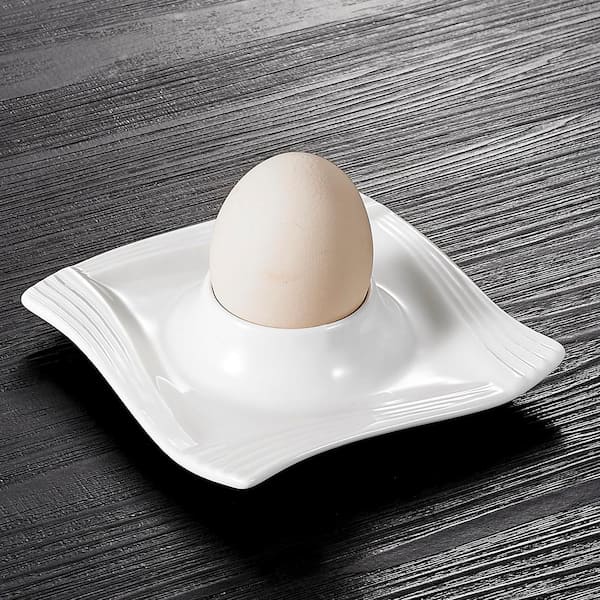 Visland Egg Cup Holder for Soft Boiled Eggs Stainless Steel Egg