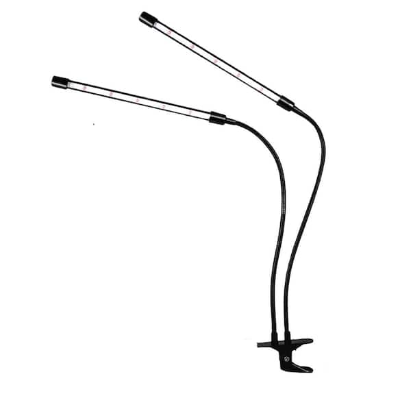 84LEDs Clip Plant Grow Lights Full Spectrum with Flexible Gooseneck Timer Modes and Dimmable Levels for Indoor Plants