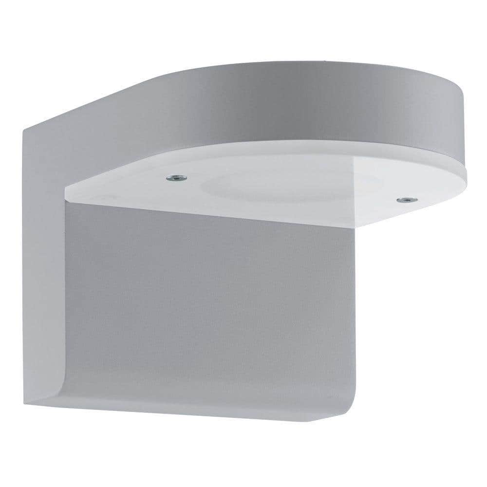Details about   EGLO Volpino OUTDOOR 2-Light Brushed Nickel Integrated LED Wall Light-91769A