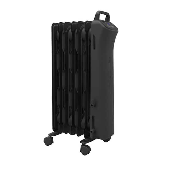 SAI 1,500-Watt Digital Eco-Fin Oil-Filled Radiator with 7-Fins