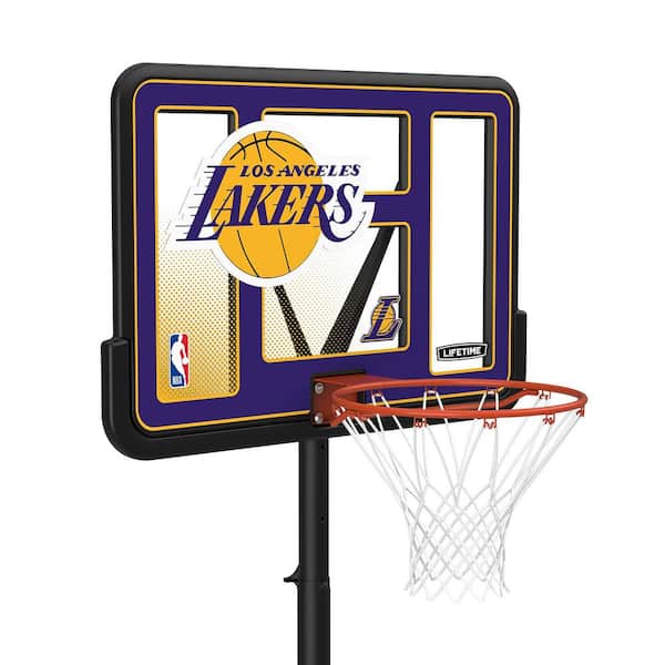 Lifetime NBA Los Angeles Lakers 44 in. Portable Basketball Hoop