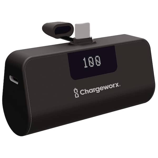 CHARGEWORX 5000MAH Power Bank USB-C Connector