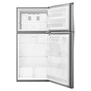 19.2 cu. ft. Top Freezer Refrigerator in Monochromatic Stainless Steel