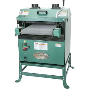 16 in. 2 HP Drum Sander with Rubber Conveyor