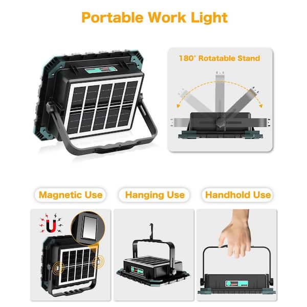 Adewalk 16000 Lumens LED Work Light BWD200-L - The Home Depot
