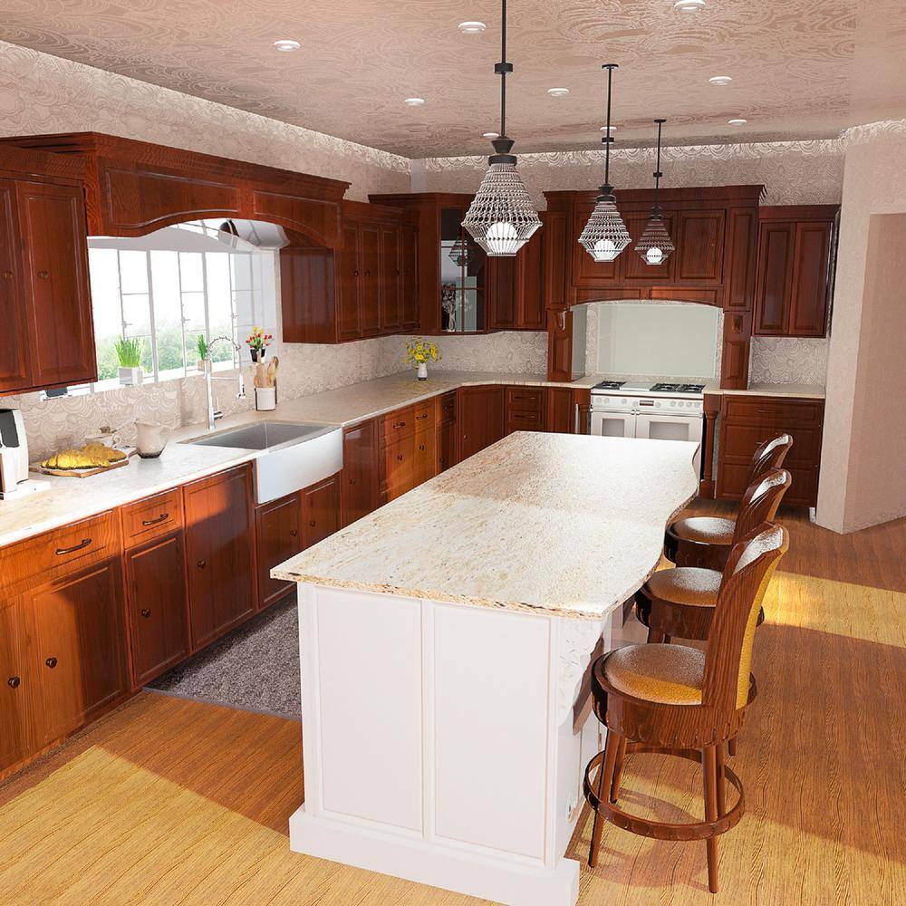 30'' Brushed Nickel Stainless Steel Farmhouse Kitchen Sink