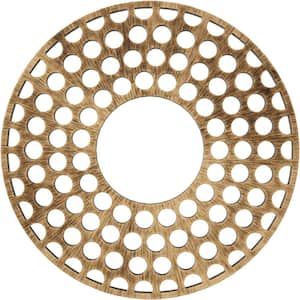 1/2 in. x 20 in. x 20 in. Fink Architectural Grade PVC Pierced Ceiling Medallion