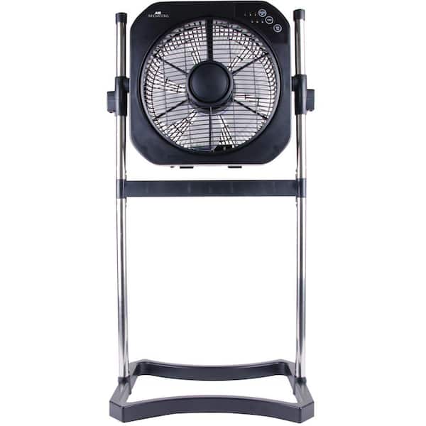 Air Innovations 12 in. 3-Speed 3-in-1 Stand Fan with Swirl Cool Technology