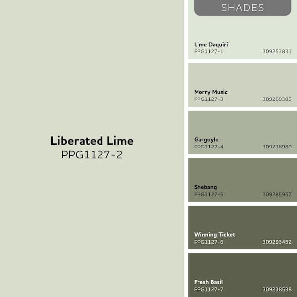 Reviews for Glidden Premium 1 gal. PPG1127-2 Liberated Lime Flat
