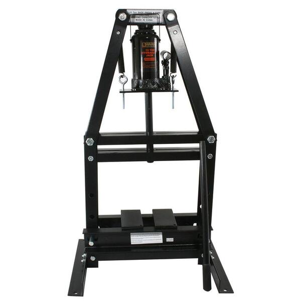 BLACK BULL 12-Ton A-Frame Shop Press