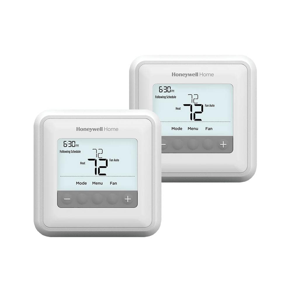 Honeywell Home Pro 4000 Programmable Thermostat Product Guide Operating  Manual 