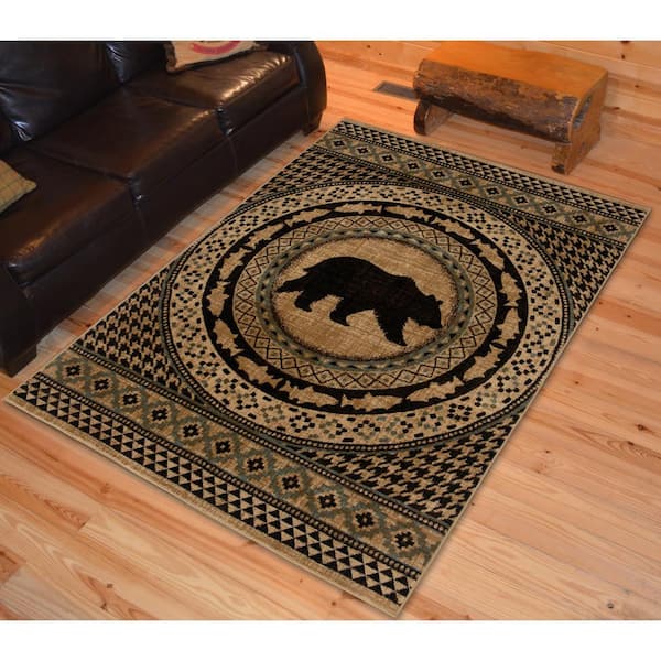 7'10x9'10 Cream Mayberry Rugs Manor Area Rug 