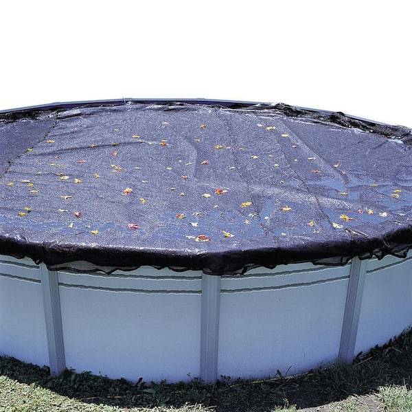 Swimline 24' Round Above Ground Swimming Pool Leaf Net Cover for Winter Cover