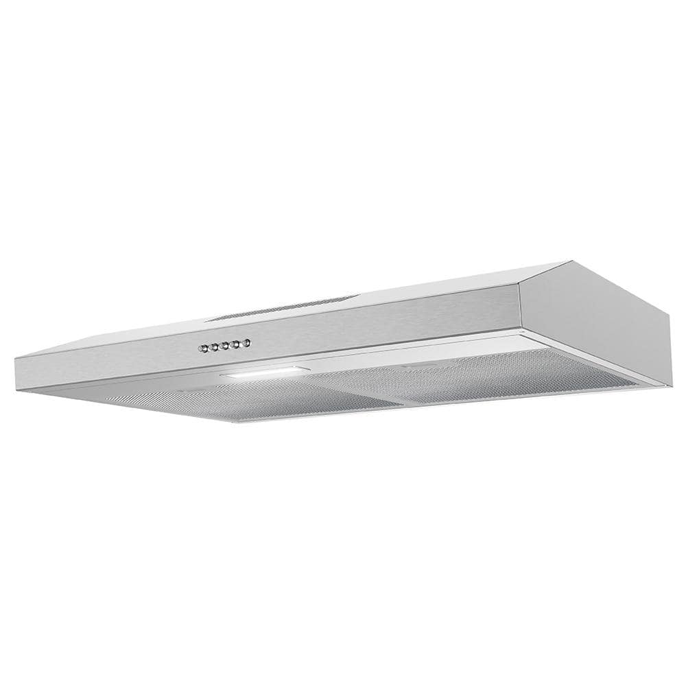 Streamline 30-Inch Stainless Steel Under Cabinet Range Hood with Charcoal Filter