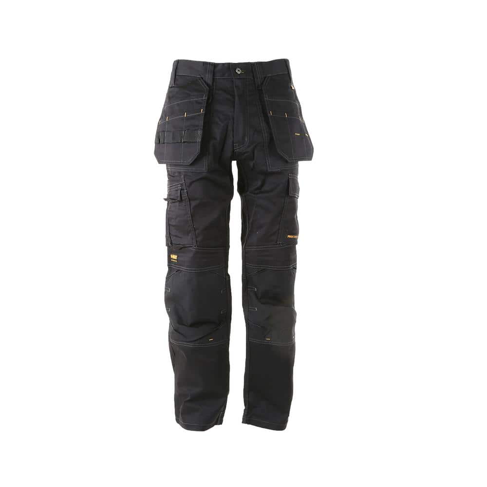 ProTradesman Men's 40 in. W x 31 in. L Black Polyester/Cotton/Elastane Heavy-Duty Stretch Work Pant price history on PriceWatchPro