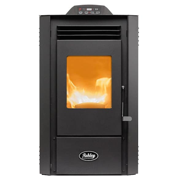 Ashley 1300 sq. ft. Pedestal Pellet Stove 50 lb. Hopper - Wi-Fi