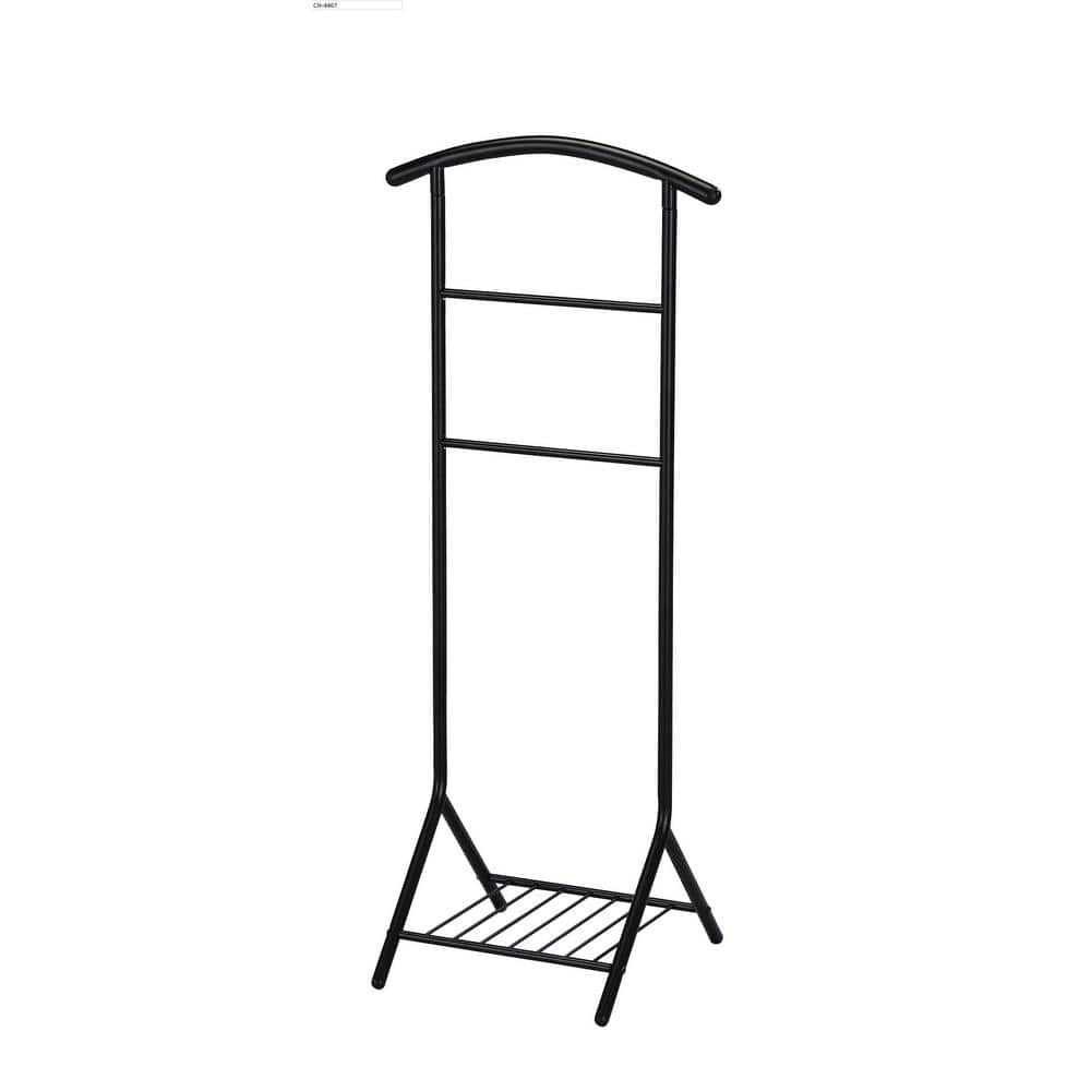 Kings Brand Furniture Black Metal Clothes Rack 18 in. W x 45 in. H SDCH