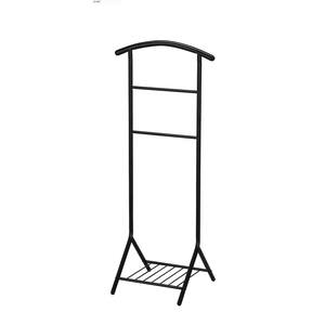 Black Metal Clothes Rack 18 in. W x 45 in. H