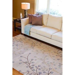 Bari Ivory 6 ft. x 9 ft. Area Rug