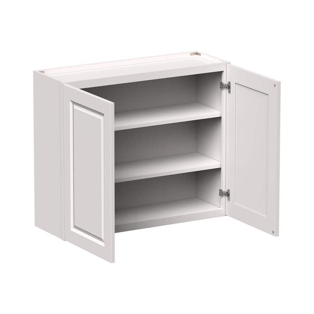 36 in W x 12 in D x 30 in H Ready to Assemble Standrad Kitchen Cabinet with 2-Door 2-Shelf in Glaicer White price history on PriceWatchPro